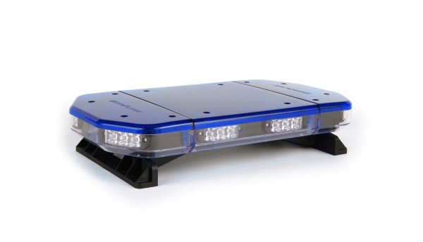 Spartan LED Mini Warnbalken - 550 mm - DIN Blau - Magnetmontage - 12 Volt